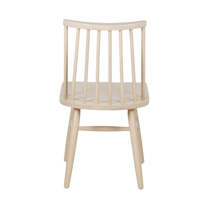 Lark Manor Alo Solid Wood Spindle Back Dining Chair & Reviews Wayfair
